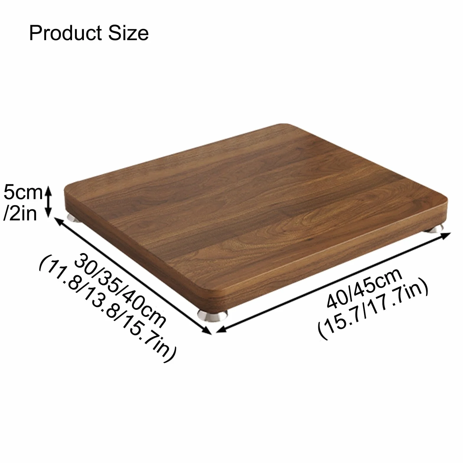 Open E Network Rack pour IT & AV – Support en bois pour lecteur de disques AV pour salle de jeux et studio d'enregistrement 35 x 40 cm (marron) – Appareil de divertissement élégant
